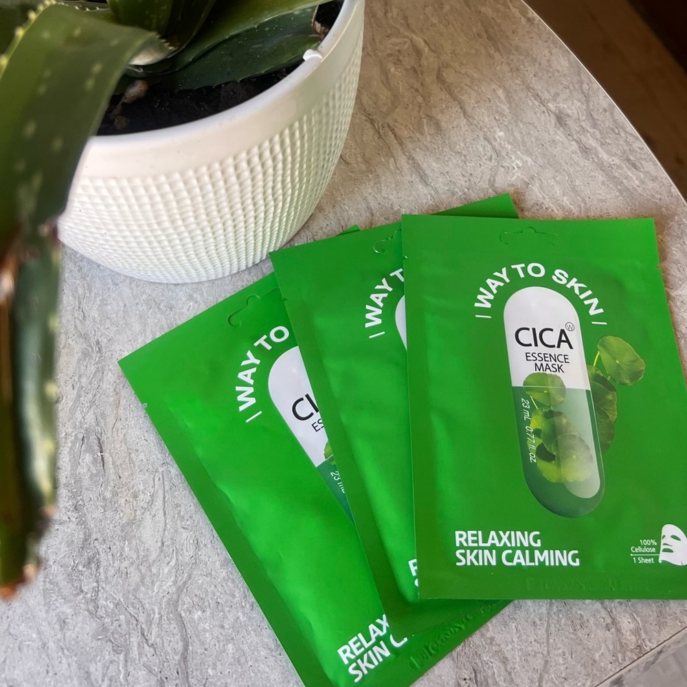 CICA Essence Sheet Mask Set of 3